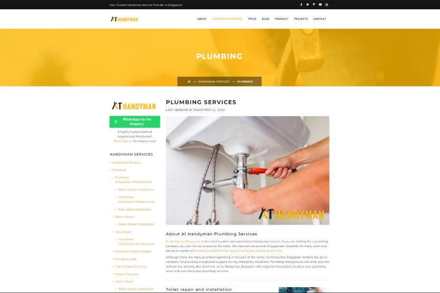 5 Best Recommended Plumber Services in Singapore for Fast and Reliable Repairs (2026) 8 a1-handyman-5-most-recommended-plumber-services-in-singapore-for-fast-and-reliable-repairs-2025-savvyhome-singapore