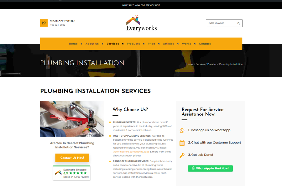 5 Best Recommended Plumber Services in Singapore for Fast and Reliable Repairs (2026) 7 everyworks-5-most-recommended-plumber-services-in-singapore-for-fast-and-reliable-repairs-2025-savvyhome-singapore