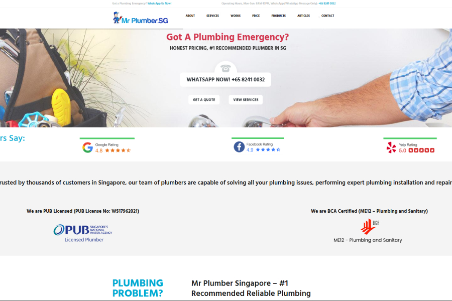 5 Best Recommended Plumber Services in Singapore for Fast and Reliable Repairs (2026) 9 mr-plumber-5-most-recommended-plumber-services-in-singapore-for-fast-and-reliable-repairs-2025-savvyhome-singapore
